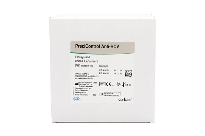 Контроль Anti-HCV, Elecsys cobas e, 16 флаконів по 1,3 мл, або еквівалент
